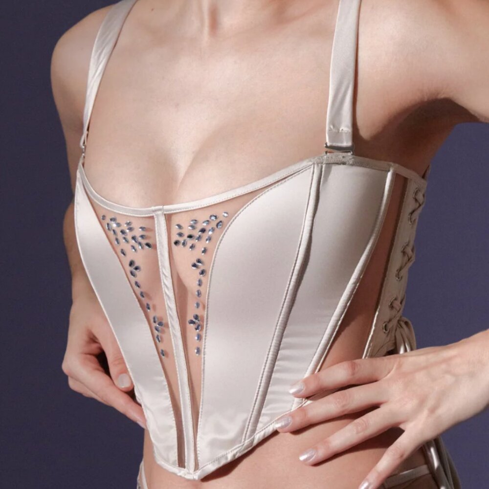 Dripping in Jewels Corset Size 2X - Thistle and Spire